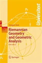 Book cover of Riemannian Geometry and Geometric Analysis (5th ed.) by Jürgen Jost