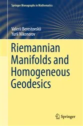 Book cover of Riemannian Manifolds and Homogeneous Geodesics by Valerii Berestovskii