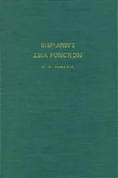 Book cover of RiemannÆs zeta function by H.M. Edwards