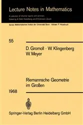 Book cover of Riemannsche Geometrie im Großen by Detlef Gromoll