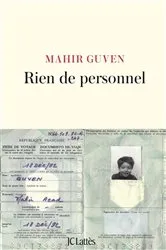 Book cover of Rien de personnel by Mahir Guven