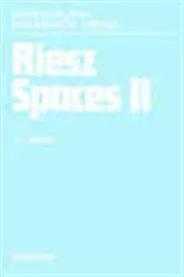 Book cover of Riesz Spaces II by A.C. Zaanen