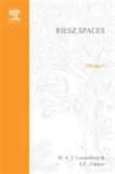 Book cover of Riesz Spaces by Unknown