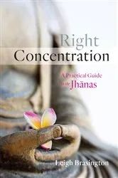Book cover of Right Concentration by Leigh Brasington