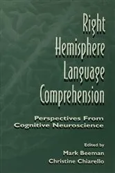 Book cover of Right Hemisphere Language Comprehension by Mark Jung Beeman