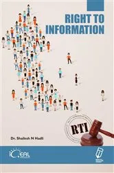 Book cover of Right To Information by Shailesh N Hadli