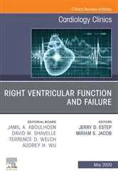 Book cover of Right Ventricular Function and Failure, An Issue of Cardiology Clinics, E-Book by Jerry D. Estep