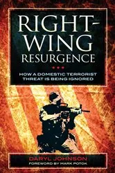 Book cover of Right-Wing Resurgence by Daryl Johnson