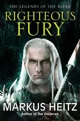 Book cover of Righteous Fury by Markus Heitz