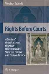 Book cover of Rights Before Courts by Unknown