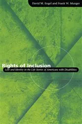 Book cover of Rights of Inclusion by David M. Engel