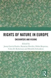 Book cover of Rights of Nature in Europe by Unknown