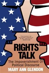 Book cover of Rights Talk by Mary Ann Glendon