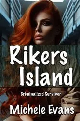 Book cover of Rikers Island by Michele Evans