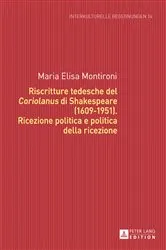 Book cover of Riscritture tedesche del «Coriolanus» di Shakespeare (1609-1951) by Michael Dallapiazza