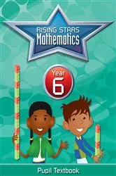 Book cover of Rising Stars Mathematics Year 6 Textbook by Caroline Clissold
