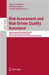 Book cover of Risk Assessment and Risk-Driven Quality Assurance by Jürgen Großmann