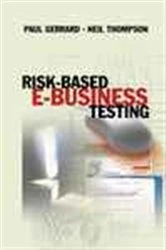 Book cover of Risk-based E-business Testing by Paul Gerrard
