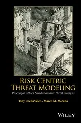 Book cover of Risk Centric Threat Modeling by Tony UcedaVelez