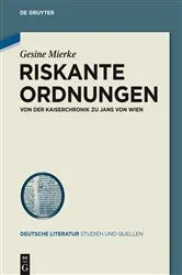 Book cover of Riskante Ordnungen by Gesine Mierke
