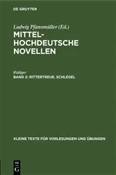 Book cover of Rittertreue. Schlegel by Rüdiger