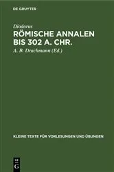 Book cover of Römische Annalen bis 302 a. Chr. by Diodorus