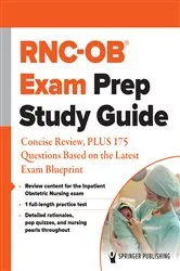 Book cover of RNC-OB® Exam Prep Study Guide by Springer Publishing Company