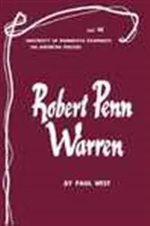 Book cover of Robert Penn Warren - American Writers 44 by Paul West