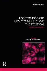 Book cover of Roberto Esposito by Unknown