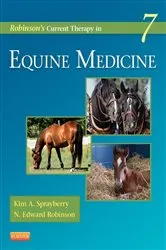 Book cover of Robinson's Current Therapy in Equine Medicine (7th ed.) by Sprayberry DVM, DACVIM, Kim A.