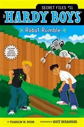 Book cover of Robot Rumble by Franklin W. Dixon