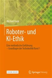 Book cover of Roboter- und KI-Ethik by Michael Funk