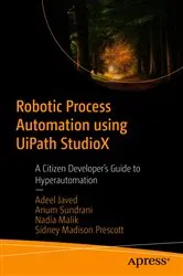 Book cover of Robotic Process Automation using UiPath StudioX by Adeel Javed