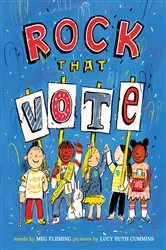 Book cover of Rock That Vote by Meg Fleming