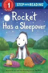 Book cover of Rocket Has a Sleepover by Tad Hills
