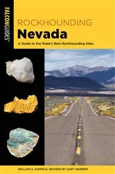 Book cover of Rockhounding Nevada (3rd ed.) by Gary Warren