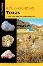 Book cover of Rockhounding Texas by Martin Freed