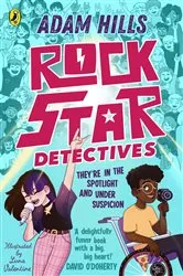 Book cover of Rockstar Detectives by Adam Hills