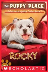 Book cover of Rocky (The Puppy Place #26) by Ellen Miles