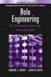 Book cover of Role Engineering for Enterprise Security Management by Edward J. Coyne