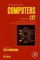 Book cover of Role of Internet of Things and Machine Learning in Smart Healthcare by Suyel Namasudra