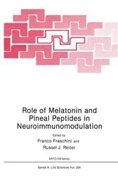 Book cover of Role of Melatonin and Pineal Peptides in Neuroimmunomodulation by Franco Fraschini