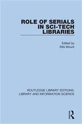 Book cover of Role of Serials in Sci-Tech Libraries by Ellis Mount