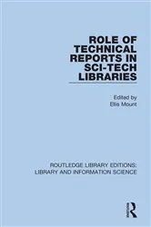 Book cover of Role of Technical Reports in Sci-Tech Libraries by Ellis Mount