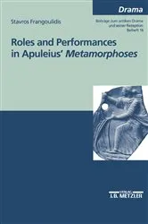 Book cover of Roles and performances in Apuleius' 