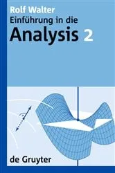 Book cover of Rolf Walter: Einführung in die Analysis. 2 by Rolf Walter