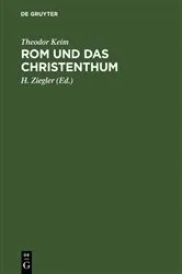 Book cover of Rom und das Christenthum by Theodor Keim