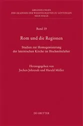 Book cover of Rom und die Regionen by Jochen Johrendt