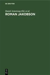 Book cover of Roman Jakobson by Daniel Armstrong