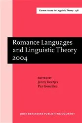 Book cover of Romance Languages and Linguistic Theory 2004 by Unknown